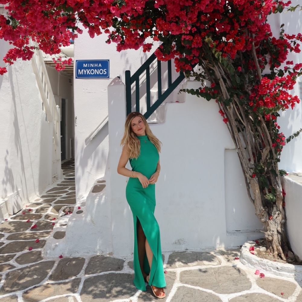 Meshki Green Maxi Dress - XS